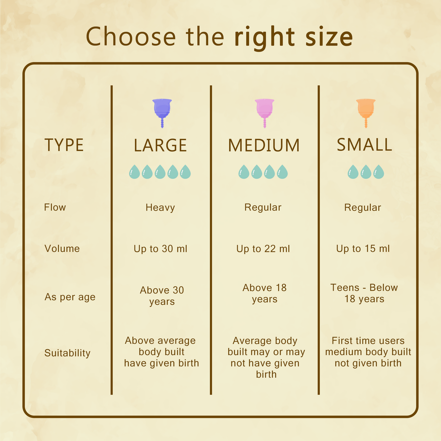 MENSTRUAL CUP WITH POUCH